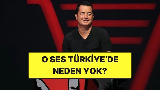 Acun Ilıcalı O Ses Türkiye'de Neden Yok? O Ses Türkiye Sunucusu Kim?