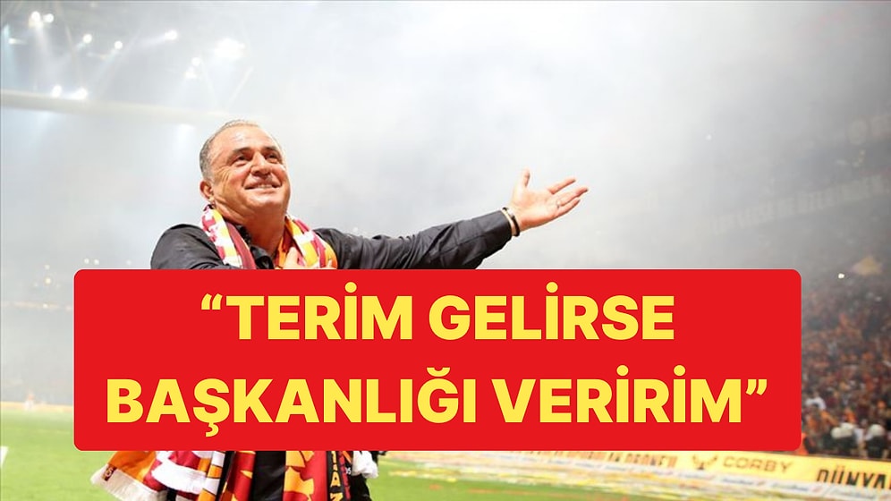 Adana Demirspor Başkanı Murat Sancak'tan Sürpriz Fatih Terim Açıklaması