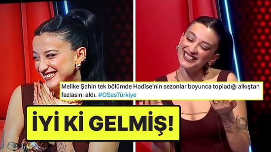 Kalbimizi Çaldı! O Ses Türkiye Jürisi Melike Şahin'e Yorum Yağdı