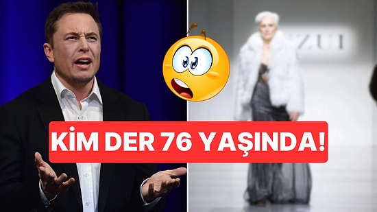 Kim Der 76 Yaşında! Elon Musk'ın Annesi Podyumda Gençlere Taş Çıkarttı