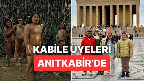 Bir İlke İmza Attı: Alper Rende Waorani Kabile Üyelerini Anıtkabir'e Getirdi!