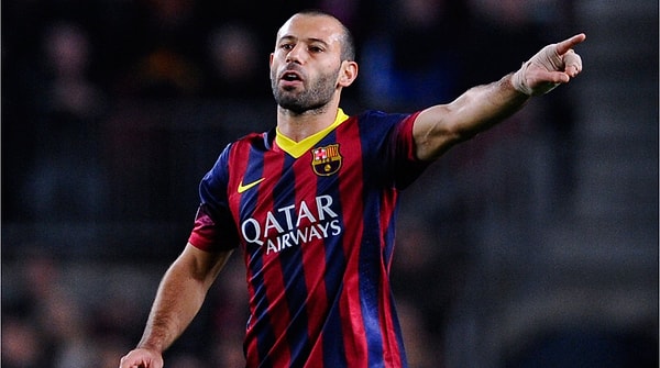 1 - Javier Mascherano (1.74 m)