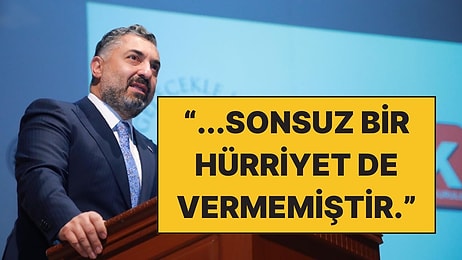 RTÜK Başkanı'ndan 'Basına Sansür' Açıklaması: "İhlal Eden Kuruluşlara En Üst Sınırdan Yaptırım Uygulanacak!"