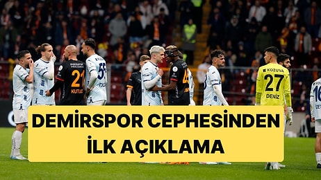 Sahadan Çekilen Adana Demirspor Cephesinden İlk Açıklama Geldi