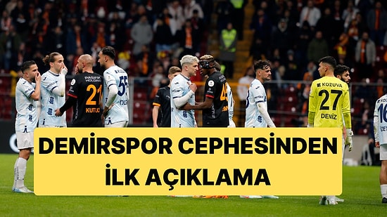 Sahadan Çekilen Adana Demirspor Cephesinden İlk Açıklama Geldi