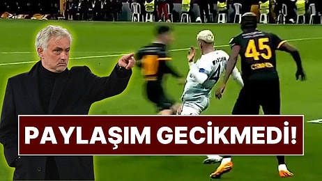 Mourinho'dan Sessiz Tepki: Adana Demirspor Maçında Galatasaray'a Verilen Penaltıya Tepkisi Bu Kez Farklı Oldu!