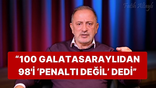 Fatih Altaylı Kulüplere Çağrı Yaparak "Futbolu Bu Federasyondan Kurtarın" Dedi