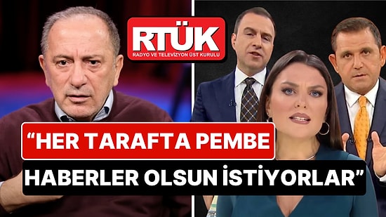 Fatih Altaylı'dan RTÜK'ün Haber Bültenleri Hakkında İnceleme Başlatmasına Sert Eleştiriler!