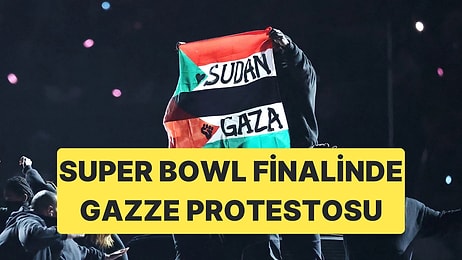 Super Bowl Finalinde Milyonların Gözü Önünde Gazze Protestosu Gerçekleşti