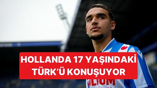 Hollanda Futbolu 17 Yaşındaki Eser Gürbüz'ün Yeteneklerini Konuşuyor