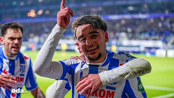 Heerenveen'in genç yeteneği Eser Gürbüz, Hollanda Ligi'nde bu hafta sonu attığı golle dikkatleri üzerine çekmeyi başardı.