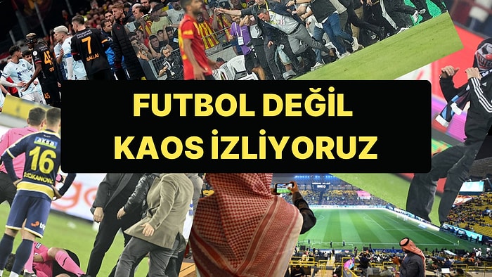 Türk Futbolu Artık Heyecan, Keyif, Mücadele Değil Kaos Vaat Ediyor