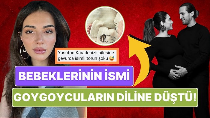 Melisa Aslı Pamuk ve Yusuf Yazıcı'nın Bebeklerinin İsmi Belli Olur Olmaz Goygoycuların Diline Düştü!