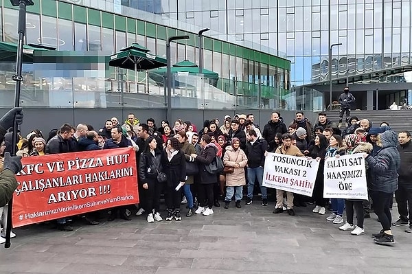 Türkiye’deki mağazaları kapanan İş Gıda’nın konkordato ilan etmesiyle şirketin bünyesinde çalışan 7 bin kişi mağdur olmuştu.