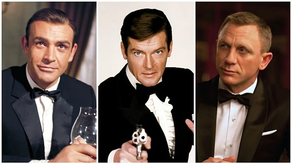 Ajan 007 James Bond, 57 yıldır Eon Productions çatısı altında 60 yılı aşkın süredir sinema maceralarıyla izleyicileriyle buluştu. Bu süreçte; Sean Connery, Roger Moore ve Daniel Craig gibi isimleri 'James Bond' olarak izledik.