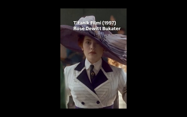 Titanik Filminde Kate Winslet'in canlandırdığı Rose Karakterinin giydiği ikonik kostüm, Şakir Paşa Ailesi Mucizeler ve Skandallar dizisinde Aniesi karakteri için birebir uygulanmış.