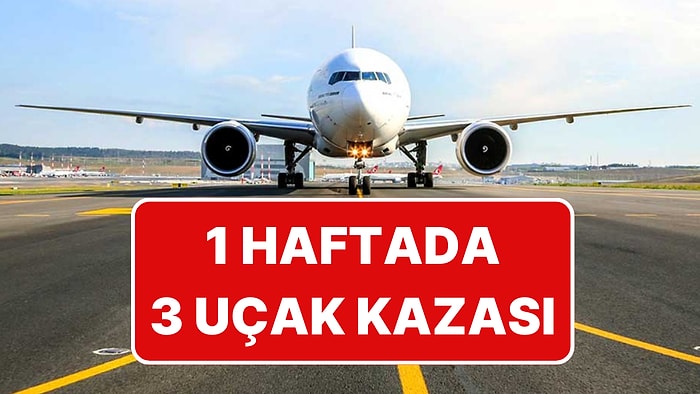 ABD'de Son 1 Haftada 3 Uçak Kazası: Pistten Çıkan Jet, Uçağa Çarptı