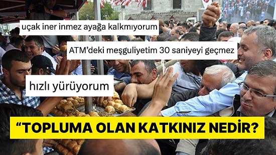 Topluma Sundukları Katkılarını Göğsünü Gere Gere Paylaşan Kişiler