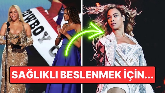 Grammy Rekortmeni Şarkıcı Beyoncé, Pazartesi Günleri Asla Yemediği Şeyi Açıkladı