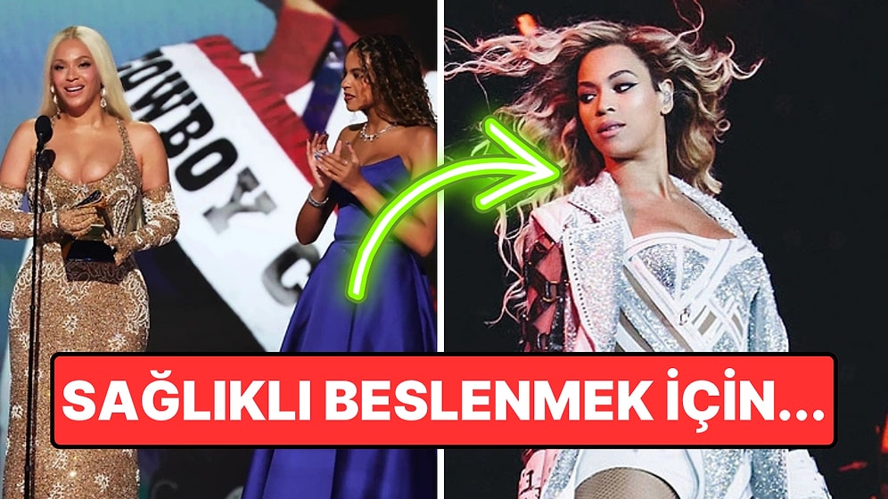 Grammy Rekortmeni Şarkıcı Beyoncé, Pazartesi Günleri Asla Yemediği Şeyi Açıkladı
