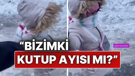 Erzurumlu Anne, İstanbul’da Kar Nedeniyle Okulların Tatil Olup Erzurum’da Olmamasına Tepki Gösterdi