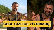 İkinci Hırsızlık Vakası: Survivor Hikmet Adanın Çeşitli Yerlerine Yiyecek ve İçecekleri Saklamış!