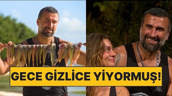 İkinci Hırsızlık Vakası: Survivor Hikmet Adanın Çeşitli Yerlerine Yiyecek ve İçecekleri Saklamış!