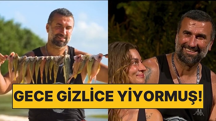 İkinci Hırsızlık Vakası: Survivor Hikmet Adanın Çeşitli Yerlerine Yiyecek ve İçecekleri Saklamış!