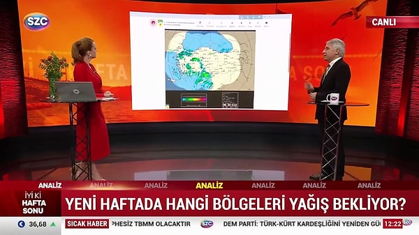 Sözcü TV’de açıklamlarda bulunan Meteoroloji Mühendisleri Odası 2. Başkanı Ahmet Köse kar yağışı tahmini için şu ifadeleri kullandı.