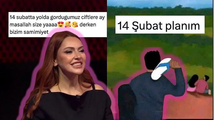 Sevgililer Günü'ne Yalnız Girmelerini Mizaha Dönüştüren Kişiler