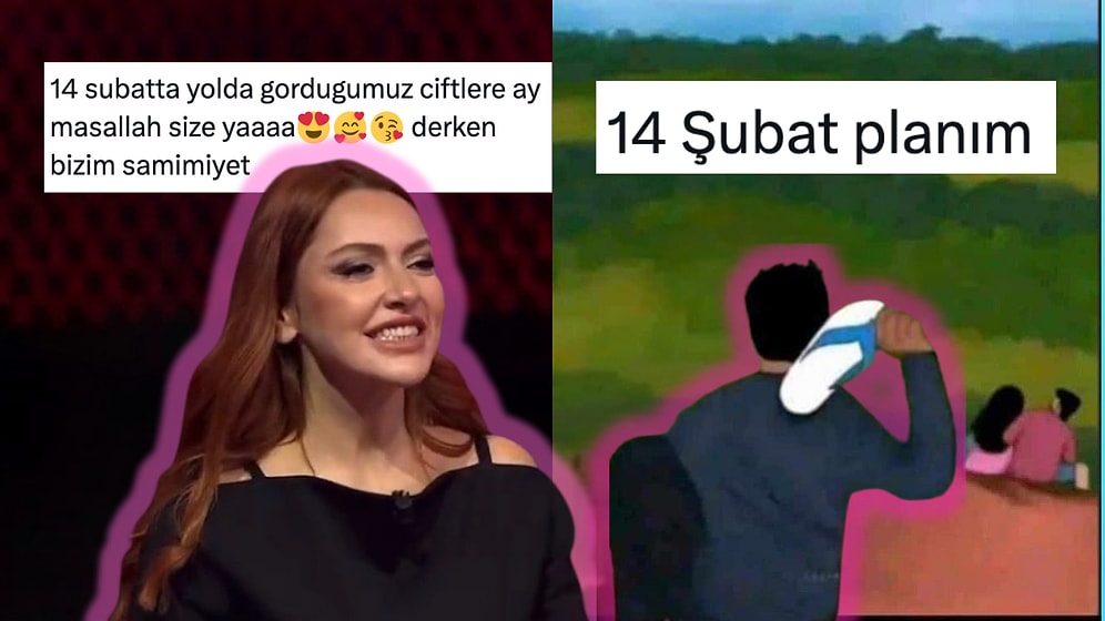 Sevgililer Günü'ne Yalnız Girmelerini Mizaha Dönüştüren Kişiler