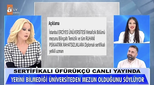 Onlarca kişiyi dolandıran Gazmalı Rahman Hoca adıyla bilinen Abdülrahim Zengin, canlı yayına bağlandı. Belgelerini toplayıp stüdyoya geleceğini de söyledi.