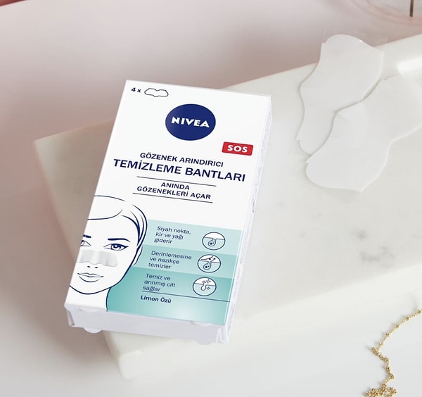 9. NIVEA Gözenek Arındırıcı Siyah Nokta & T-Bölgesi Temizleyici Bantlar (4 Adet)