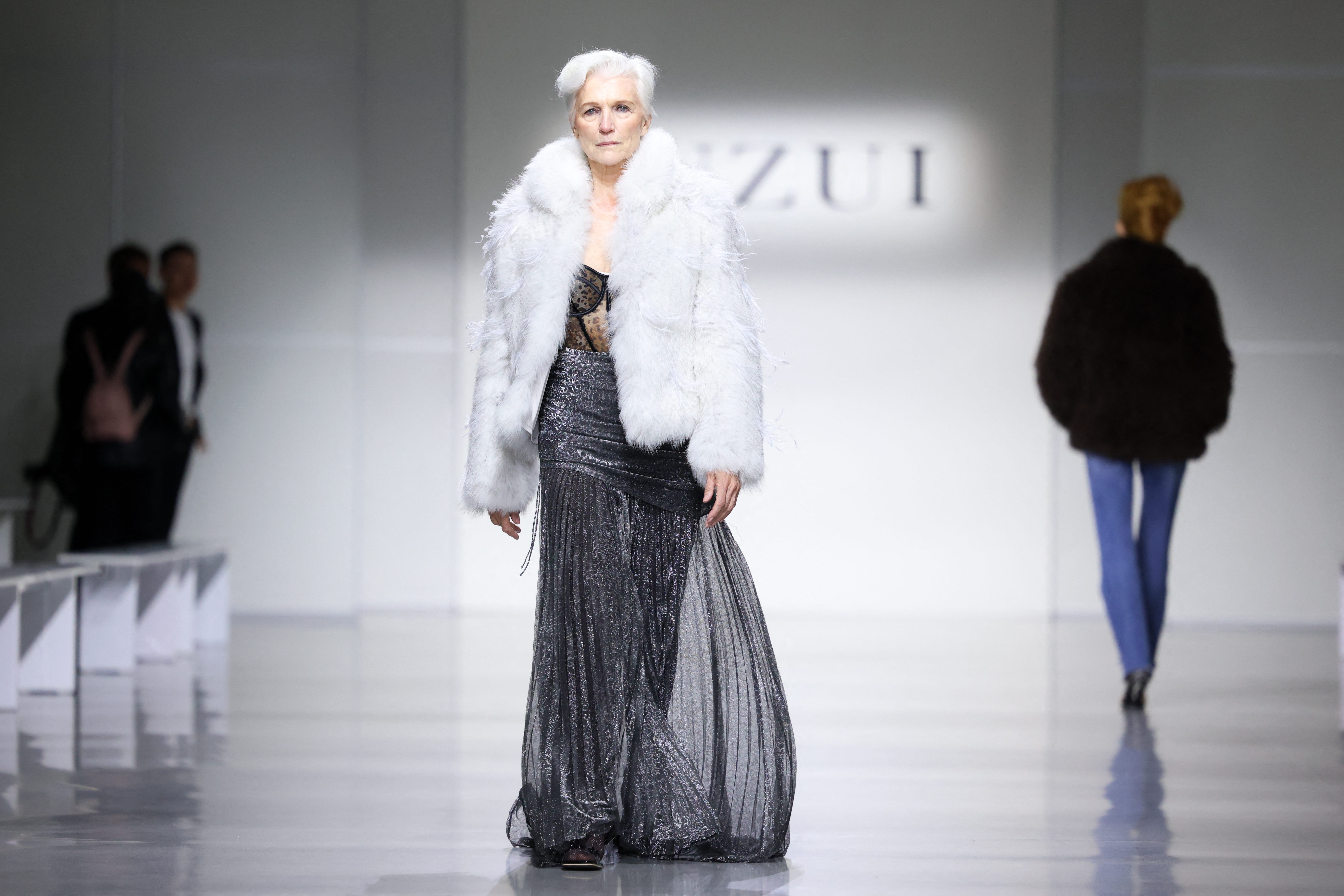 Elon Musk’s 76YearOld Mother Steals the Show at New York Fashion Week