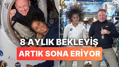 NASA'nın Uzayda Mahsur Kalan Astronotlarına İlk Müjde!