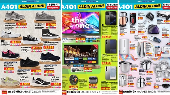 A101'e iPhone 16 Pro Max Geliyor! 13 Şubat 2025 A101 İnternete Özel Aldın Aldın Kataloğu