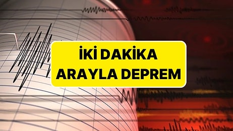 AFAD Duyurdu: Ege Denizi'nde Peş Peşe Deprem