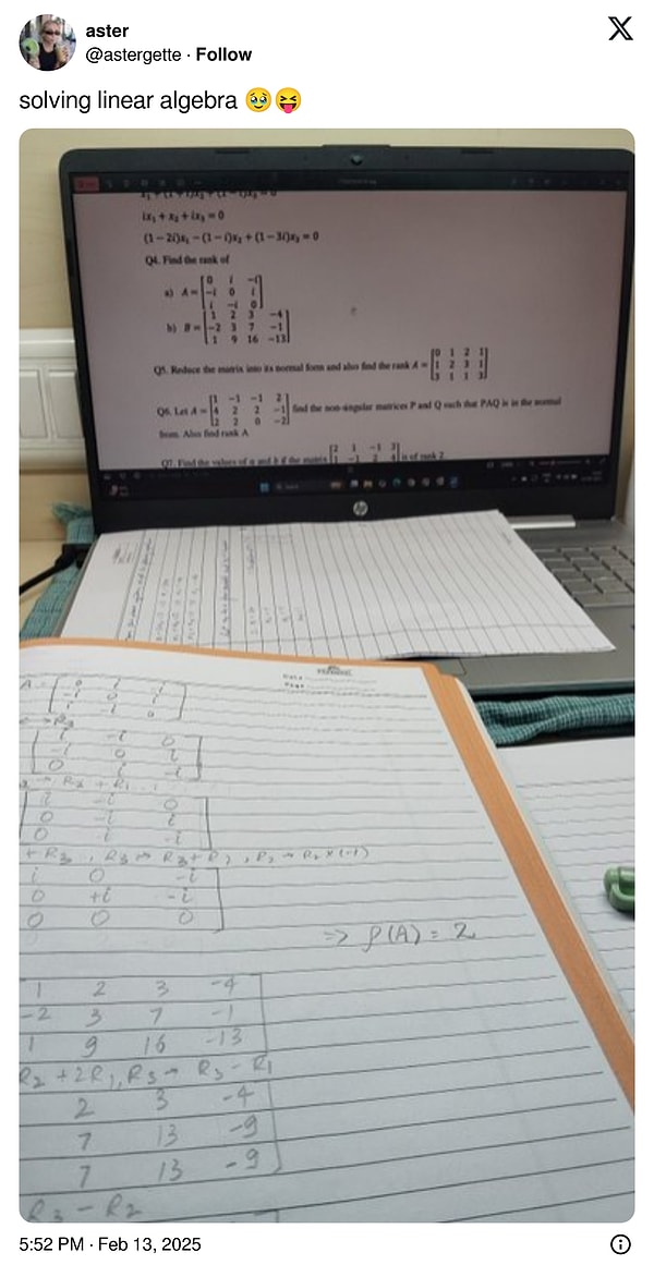 Matematikten büyük aşk mı olur? 👇