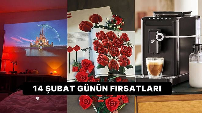 Bugün İndirimde Neler Var? Havit Projeksiyon Cihazından LEGO Gül Buketine 14 Şubat 2025 Günün Fırsatları