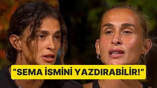 Sema Kendini mi Eletecek? Survivor'da Sema ve Pınar Kavgasına Aileler de Dahil Oldu!