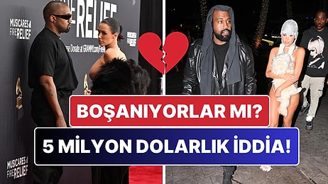 Kanye West ve Bianca Censori Boşanıyor mu? 5 Milyon Dolarlık İddia!