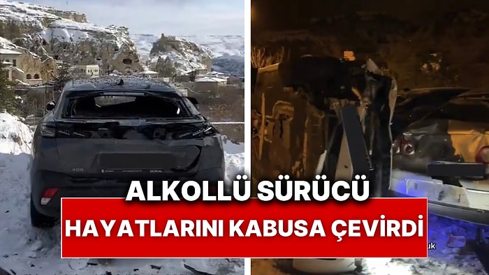 Henüz Yeni Araç Alan Genç Çift Bir Gece Gelen Telefonla Kabusu Yaşadı: Alkollü Sürücü Araçlarını Pert Etti