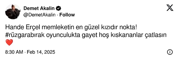 İşte Demet Akalın'ın o yorumu: