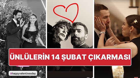 Tarkan, Burak Özçivit, Esra Erol: Ünlülerden Sevgililer Günü'ne Özel Romantik Paylaşımlar!