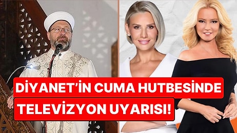 Diyanet, Cuma Hutbesinde Diziler ve Gündüz Kuşağı Programları Konusunda Uyardı!