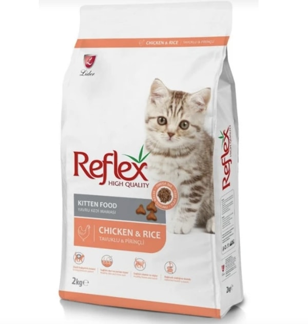 2. Reflex Tavuklu ve Pirinçli Yavru Kedi Maması 2 kg