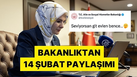 Aile Bakanlığı'nın Esprili (!) 14 Şubat Mesajına Bekarlar İsyan Etti