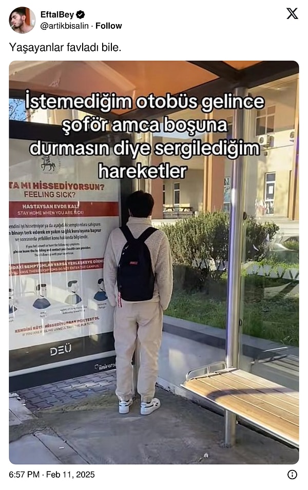 Bu da örnek vatandaş...