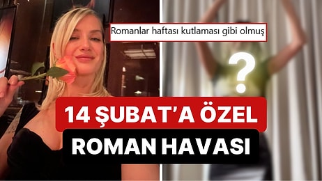 Oturmaya mı Geldik! Didem Soydan'dan 14 Şubat Sevgililer Gününe Özel Roman Düğününe Hazırlık Tadında Paylaşım