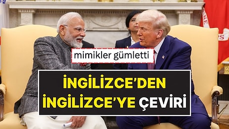 Hint Gazeteciyi Anlamayan Donald Trump'a İngilizce'den İngilizce'ye Çeviri Yapıldı